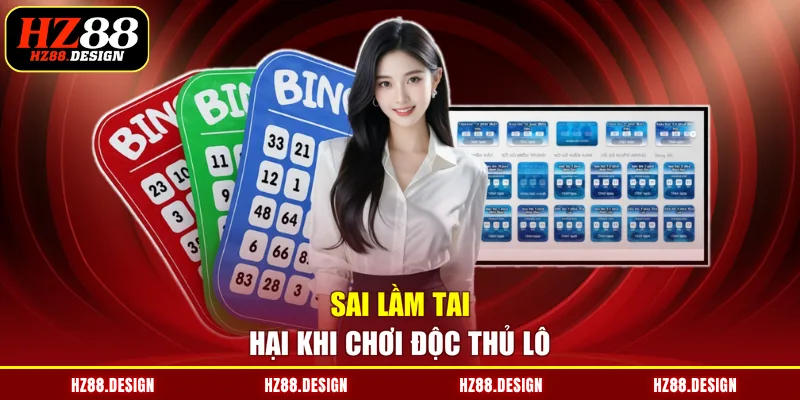 Sai lầm tai hại khi chơi độc thủ lô